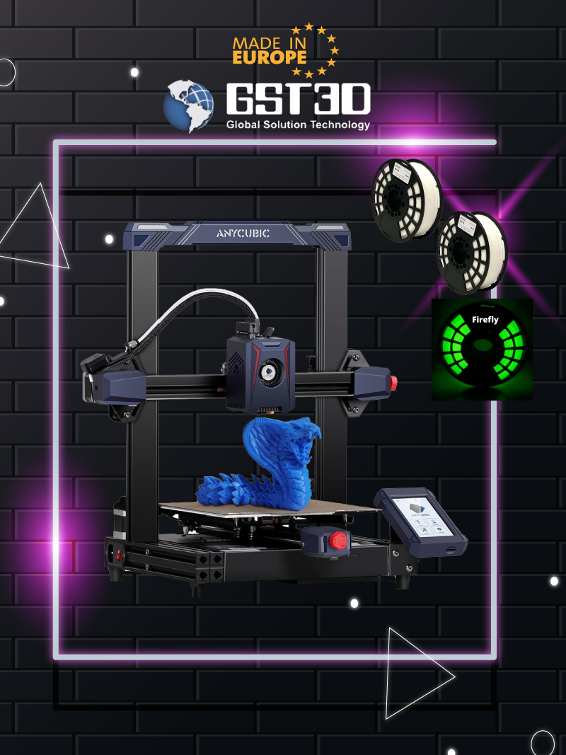 Impresora 3D Anycubic Kobra 2 adicional Pack 3 Filamentos